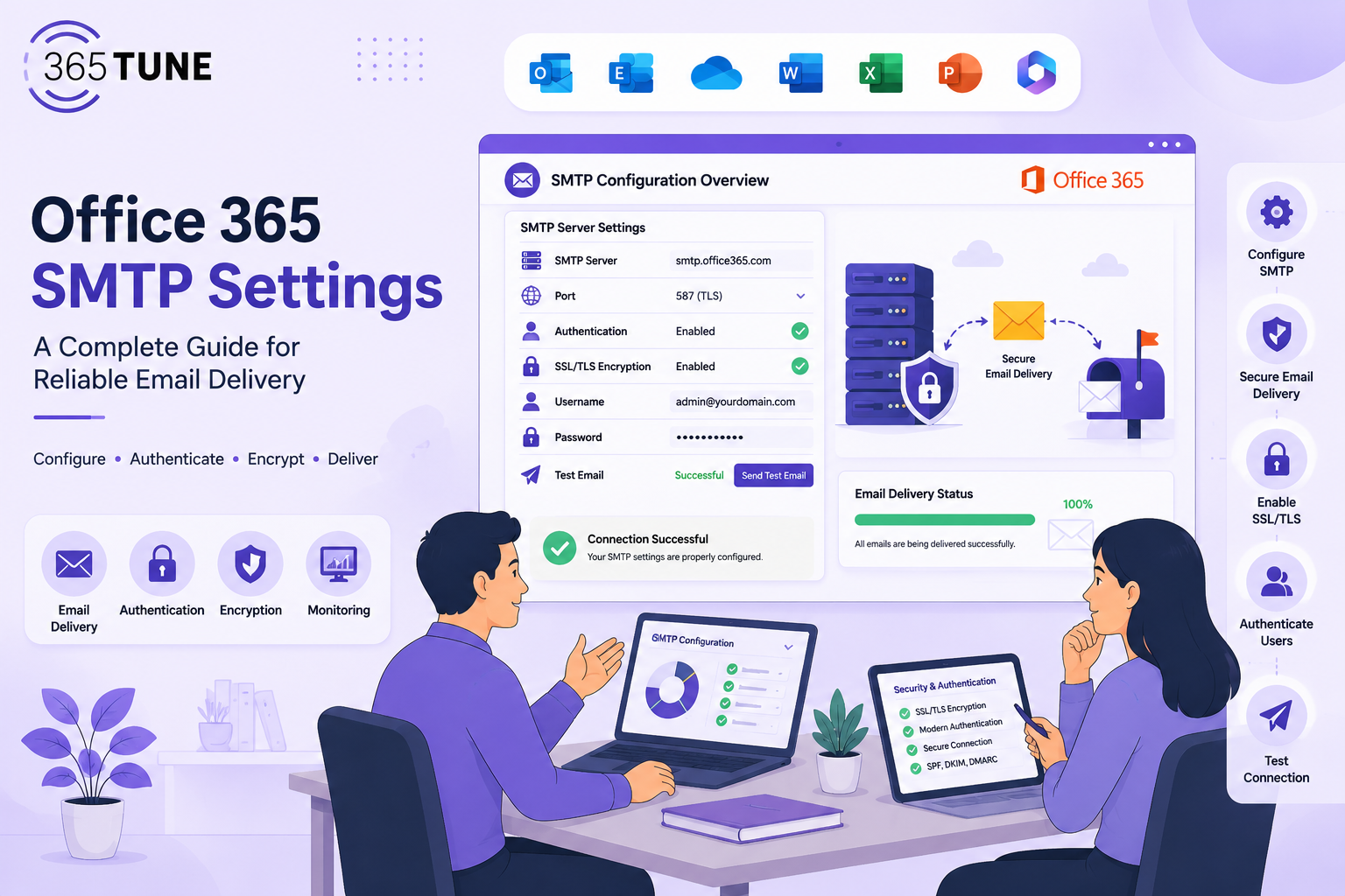 Office 365 SMTP Configuration Guide