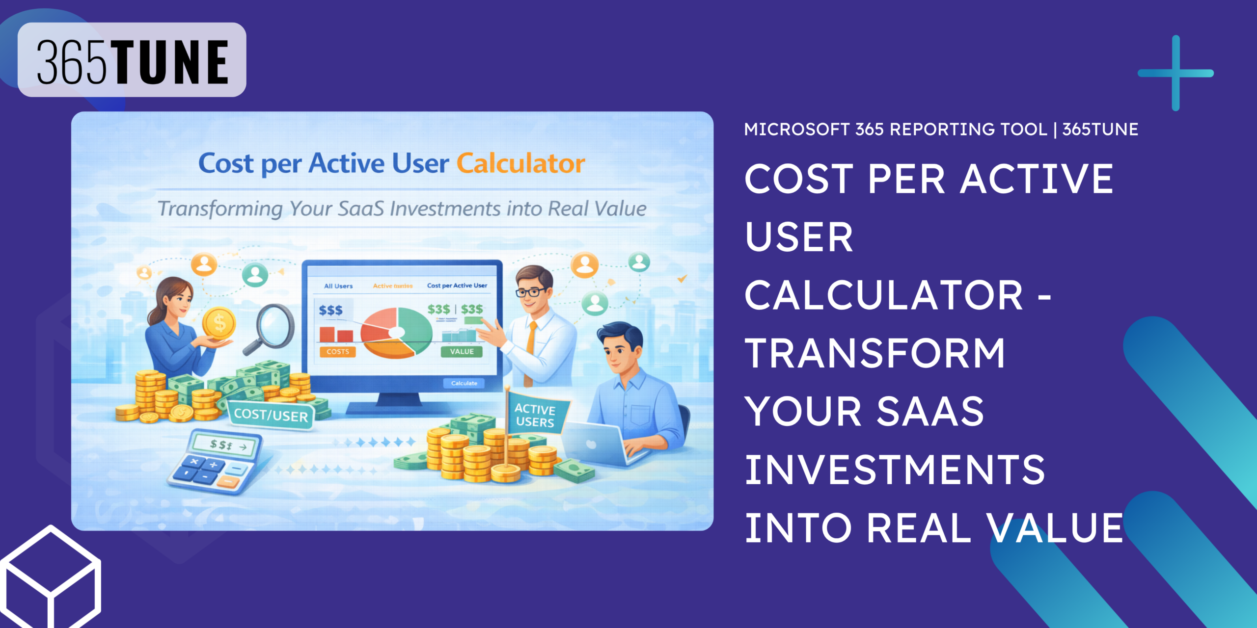 Cost per Active User Calculator